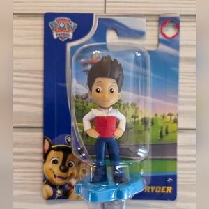 Paw Patrol Ryder Figure 3" Nickelodeon Cake Topper Toy NEW Holiday Gift
